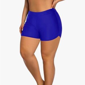 Holipick Women’s Swim Shorts in Blue